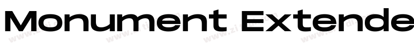 Monument Extended Bo字体转换